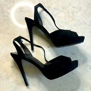 Forever 21 peeptoe stilettos